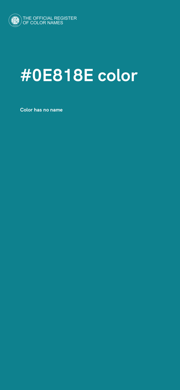 #0E818E color image