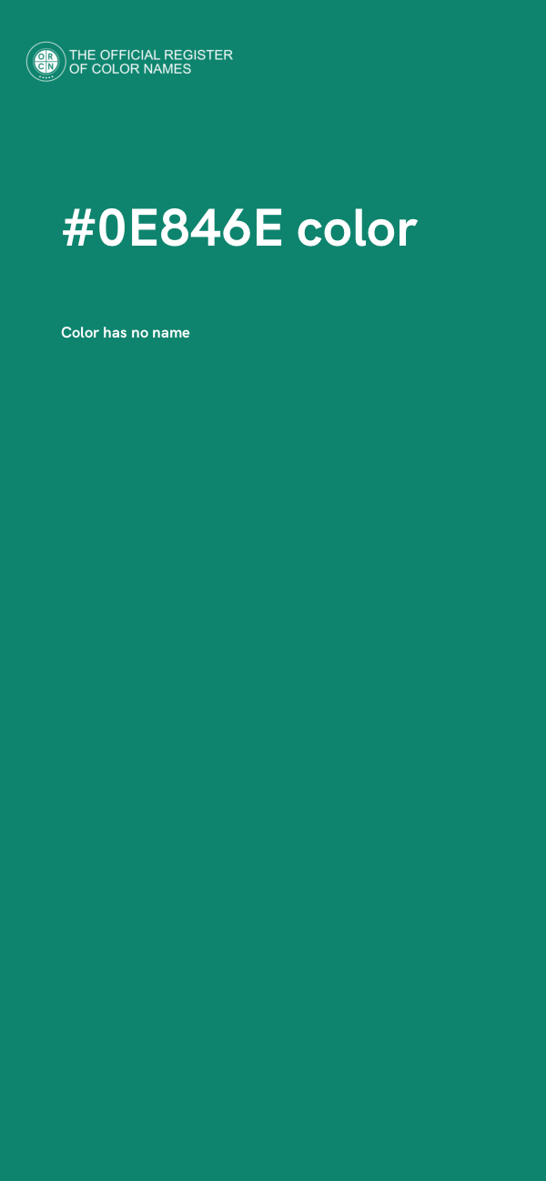 #0E846E color image