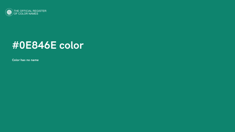 #0E846E color image