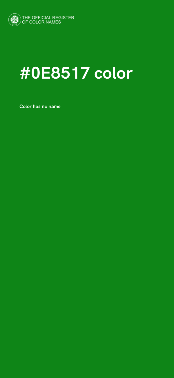 #0E8517 color image