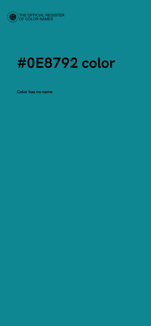 #0E8792 color image