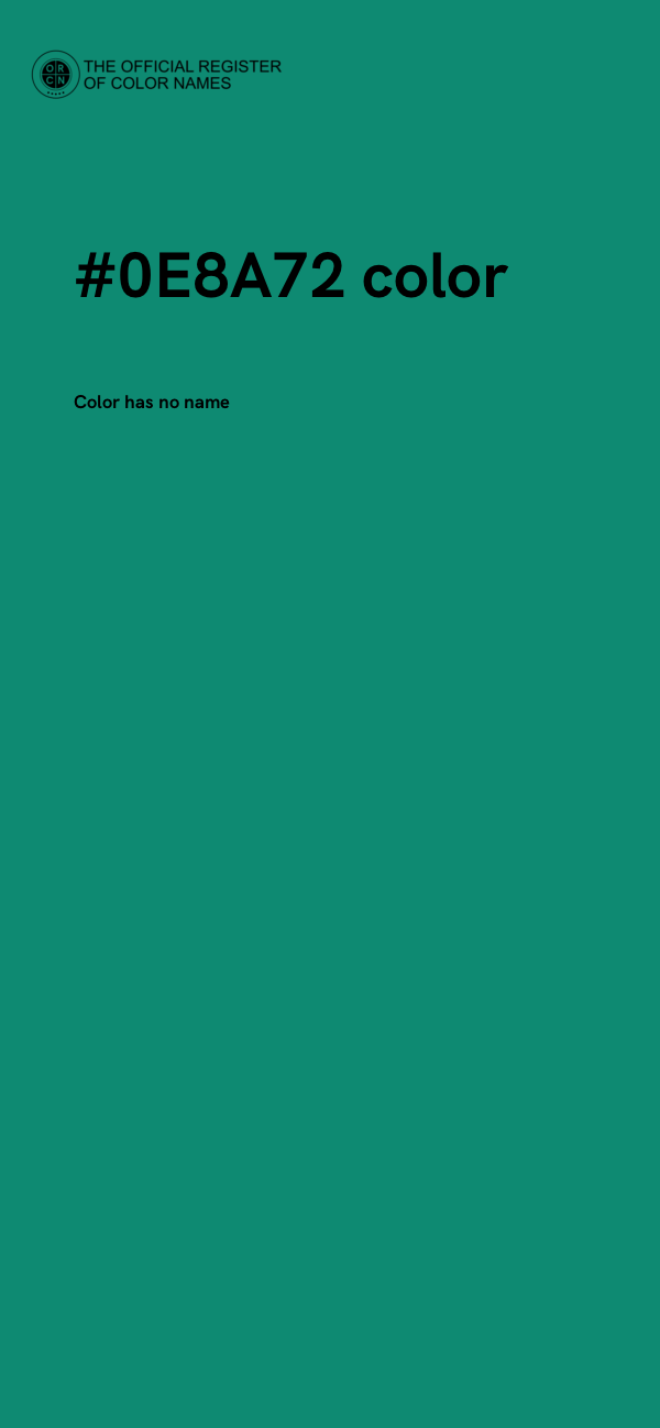#0E8A72 color image