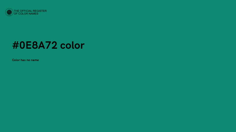 #0E8A72 color image
