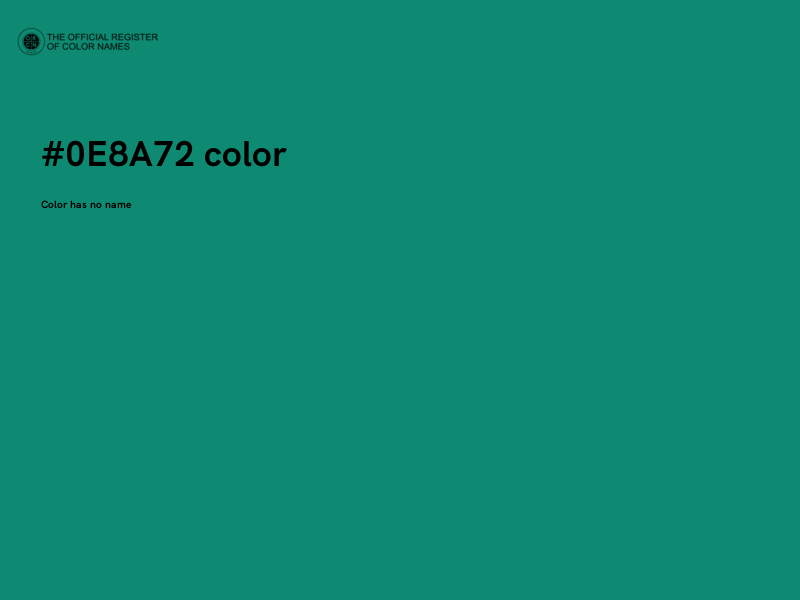 #0E8A72 color image