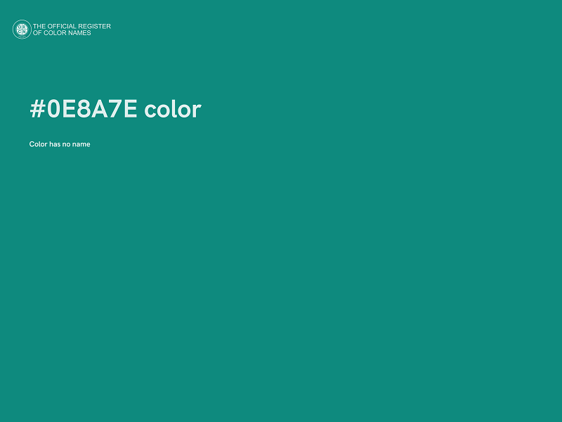 #0E8A7E color image