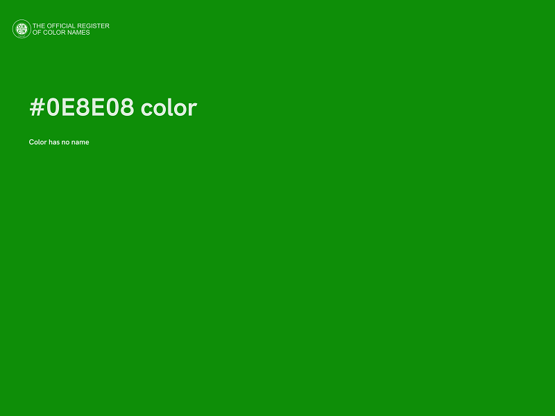 #0E8E08 color image