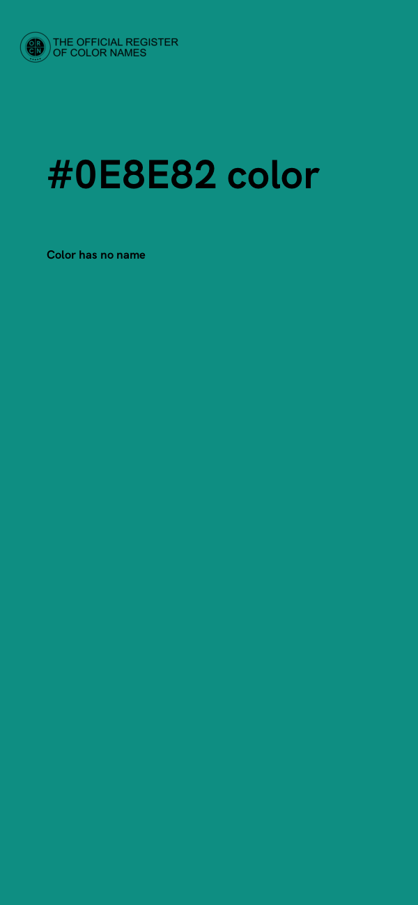 #0E8E82 color image