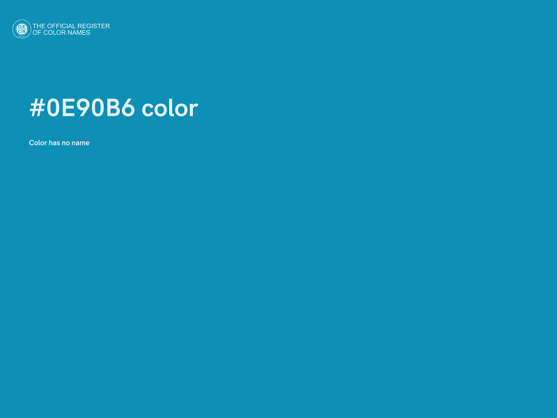 #0E90B6 color image