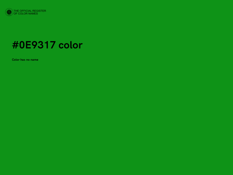 #0E9317 color image