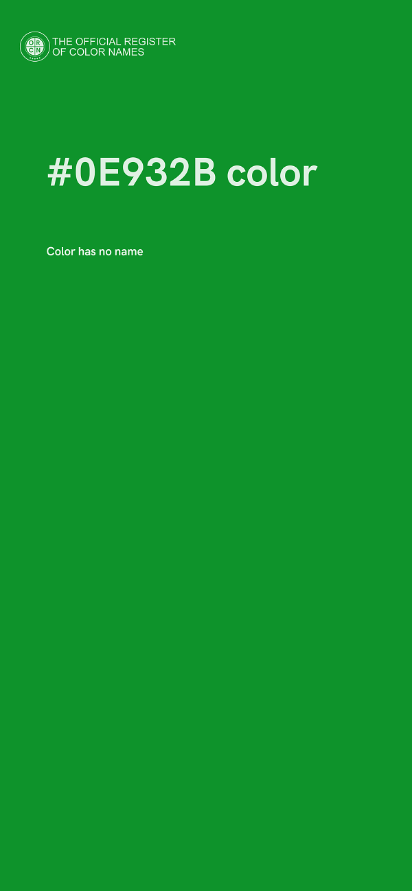 #0E932B color image