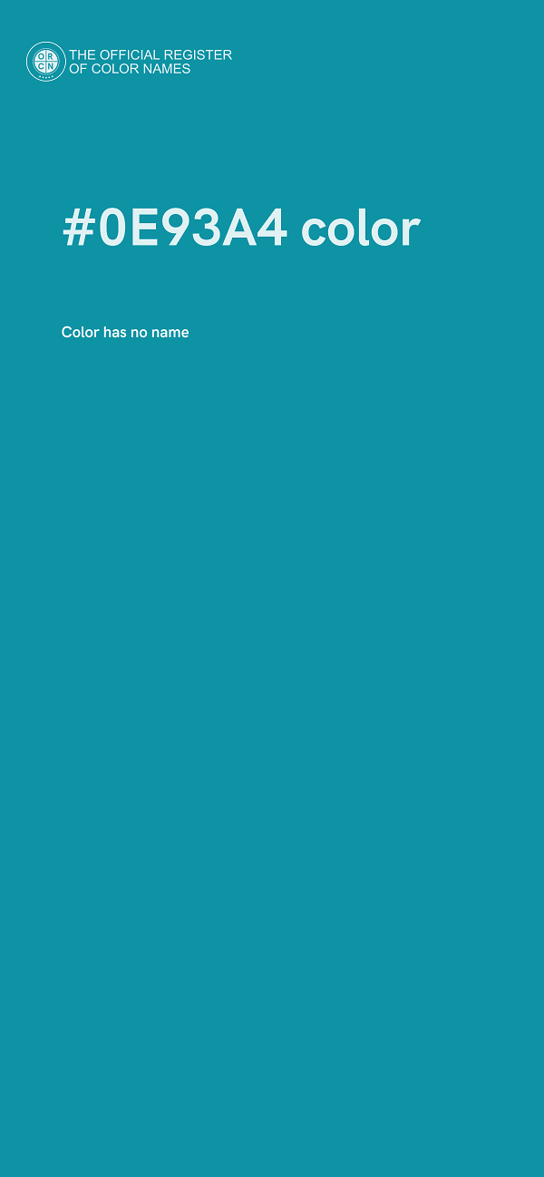 #0E93A4 color image