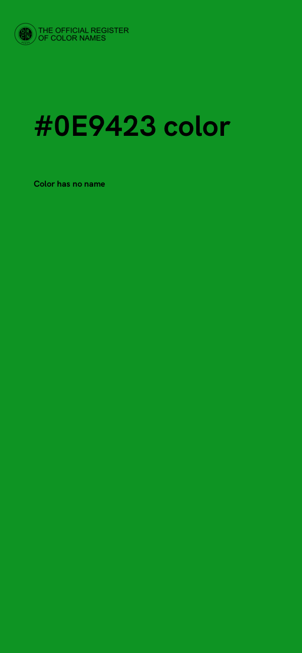 #0E9423 color image