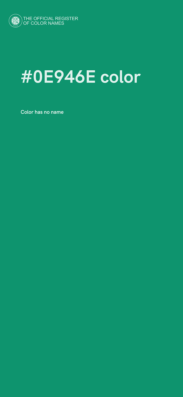 #0E946E color image