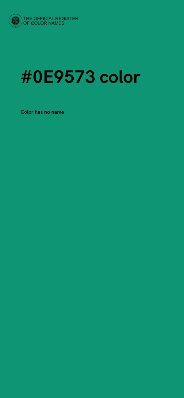 #0E9573 color image