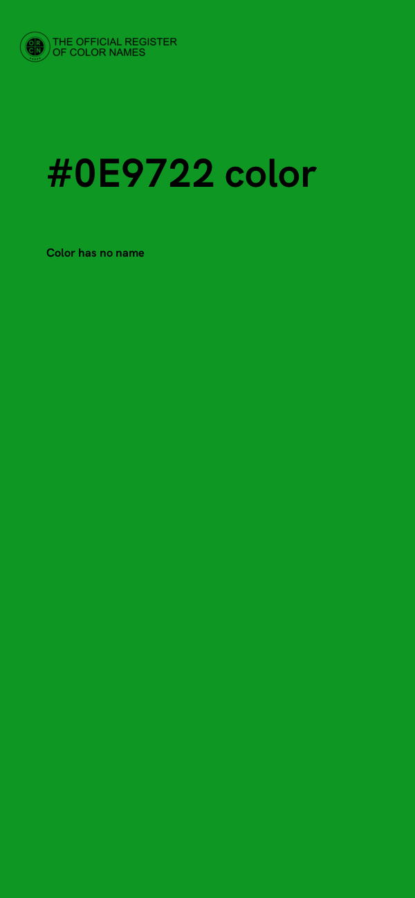 #0E9722 color image