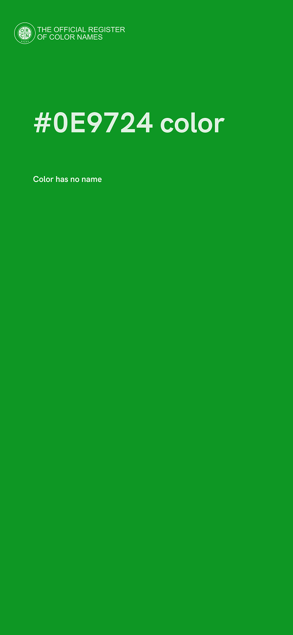 #0E9724 color image