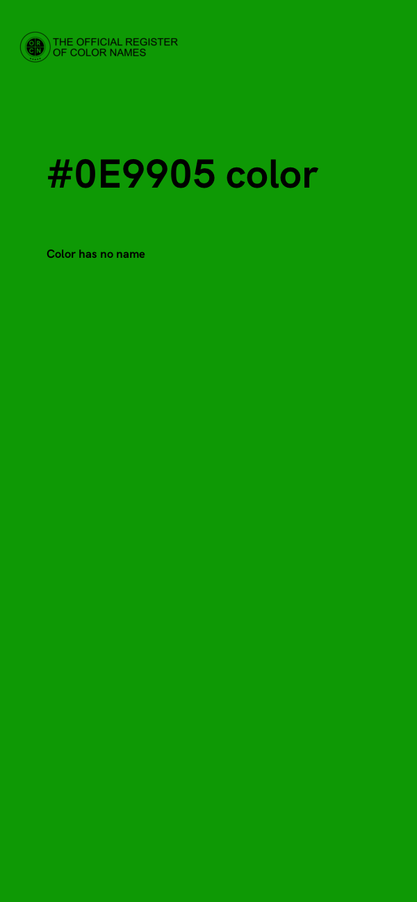 #0E9905 color image