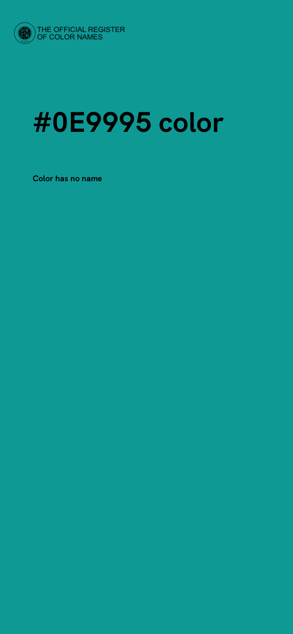 #0E9995 color image
