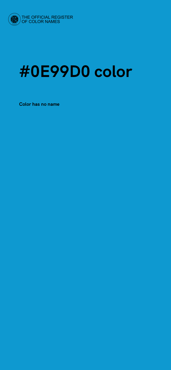 #0E99D0 color image