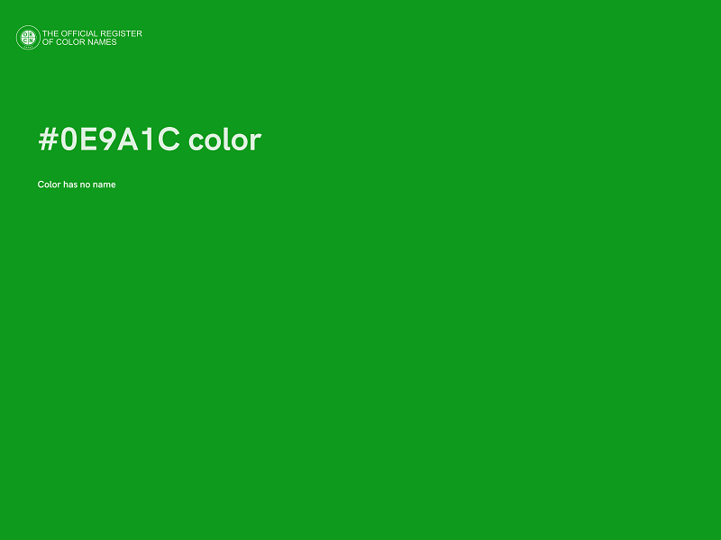 #0E9A1C color image