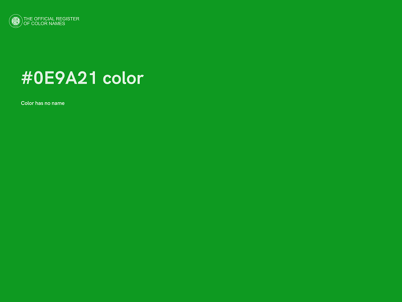 #0E9A21 color image