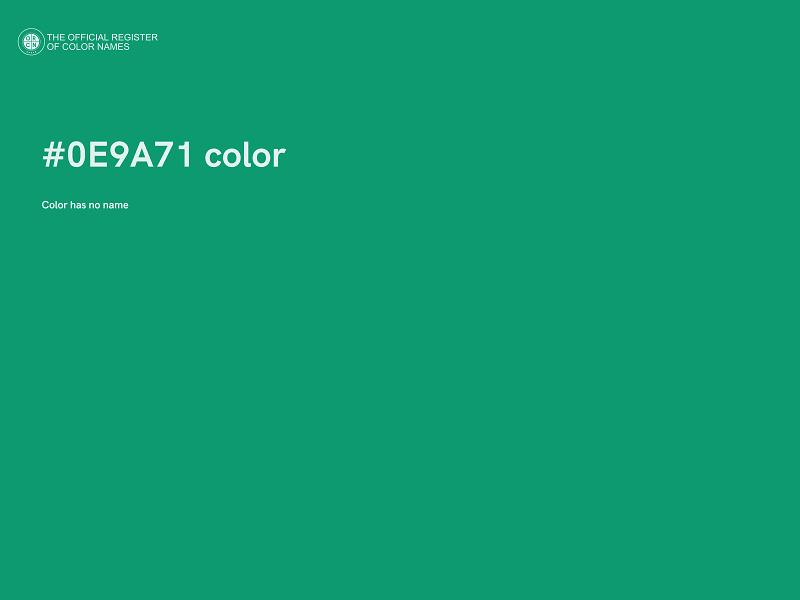 #0E9A71 color image