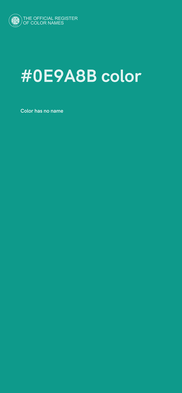#0E9A8B color image