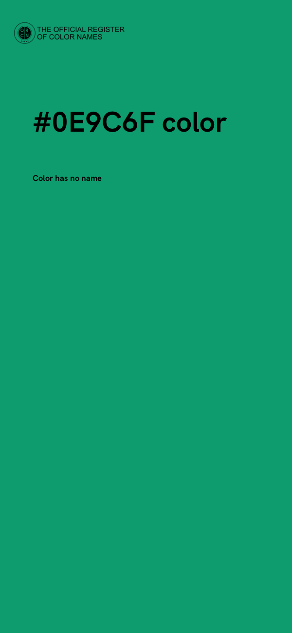 #0E9C6F color image