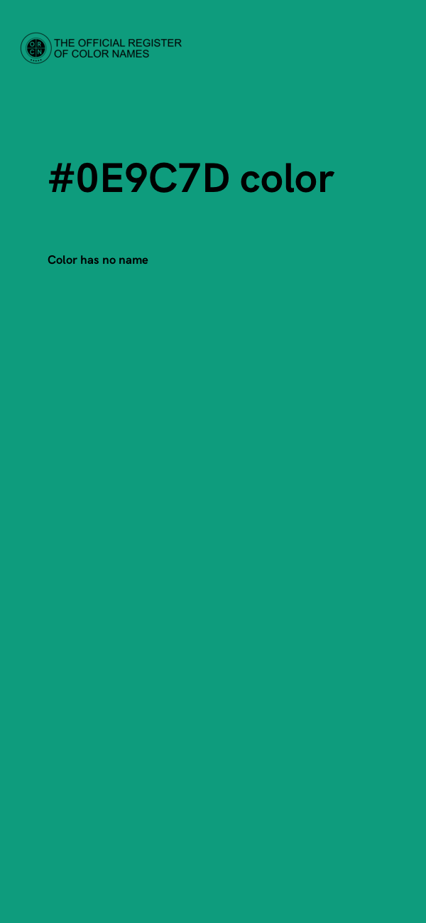 #0E9C7D color image