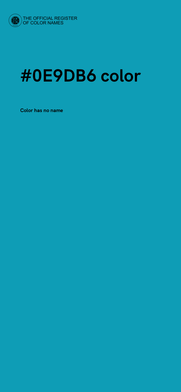 #0E9DB6 color image