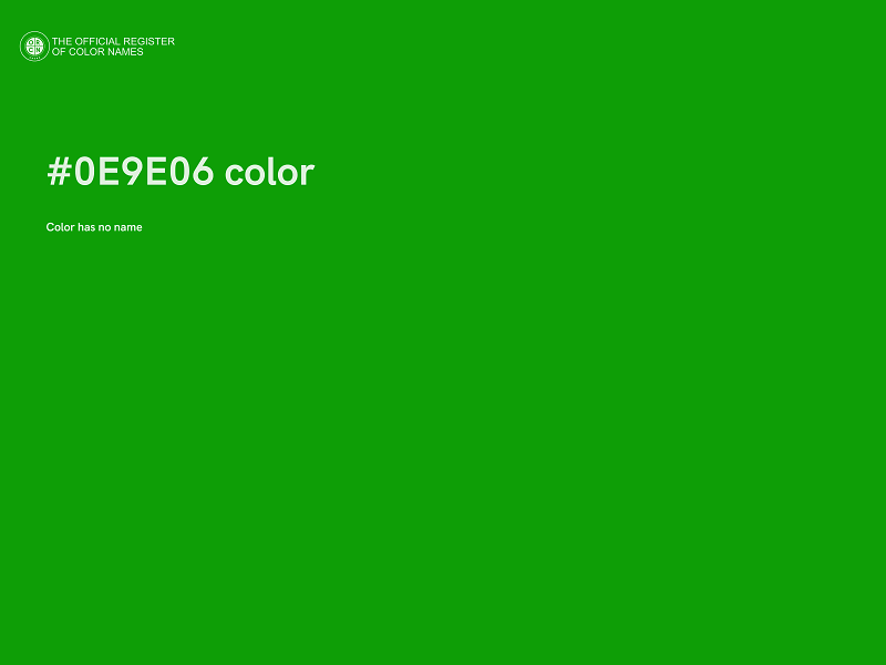 #0E9E06 color image