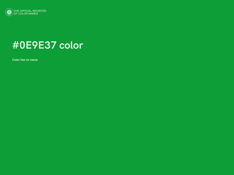 #0E9E37 color image