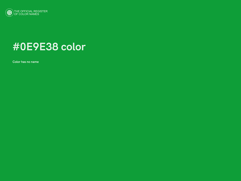 #0E9E38 color image