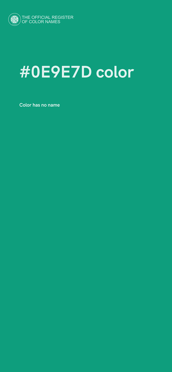 #0E9E7D color image
