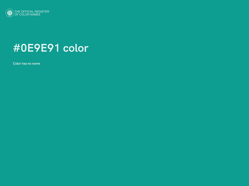 #0E9E91 color image