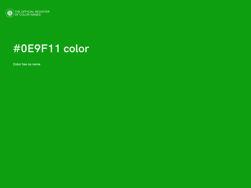 #0E9F11 color image