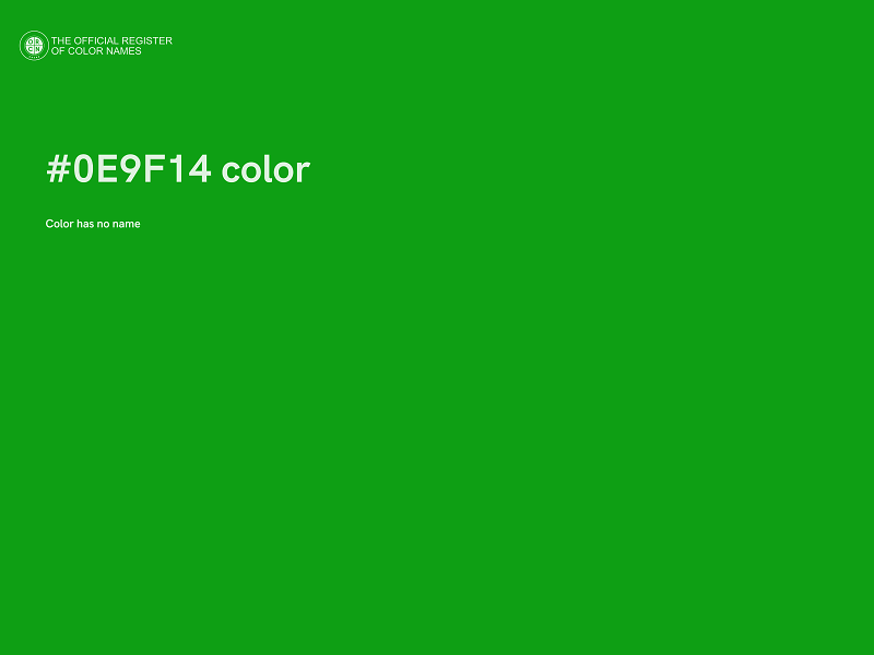 #0E9F14 color image