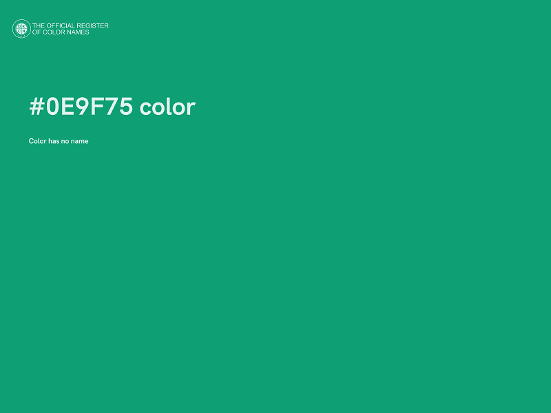 #0E9F75 color image