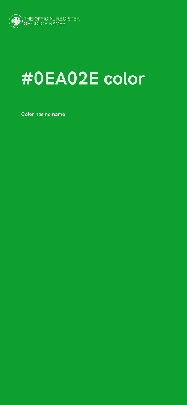 #0EA02E color image