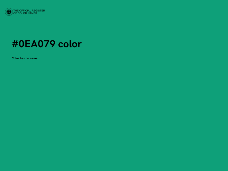 #0EA079 color image