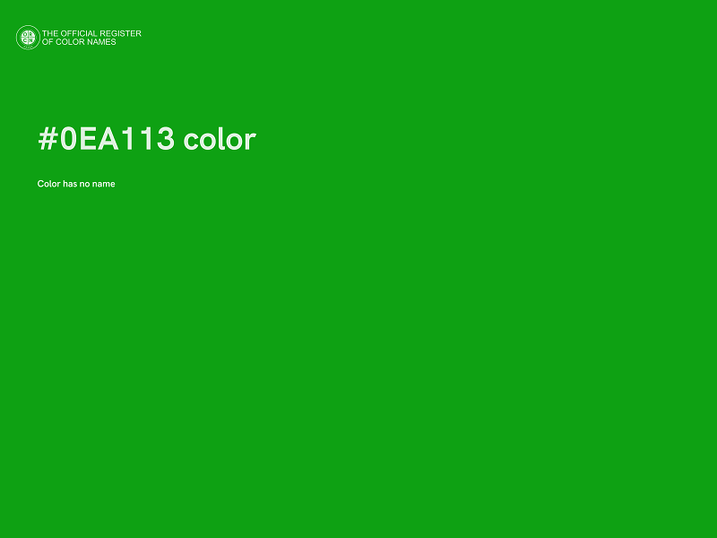 #0EA113 color image