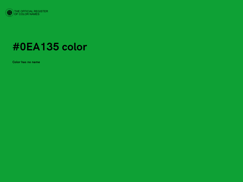 #0EA135 color image