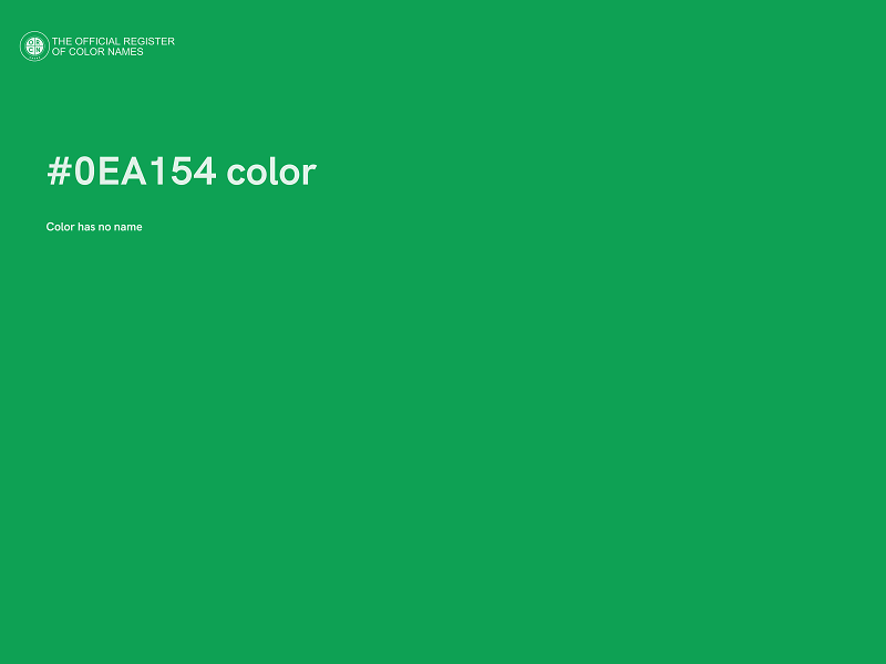 #0EA154 color image