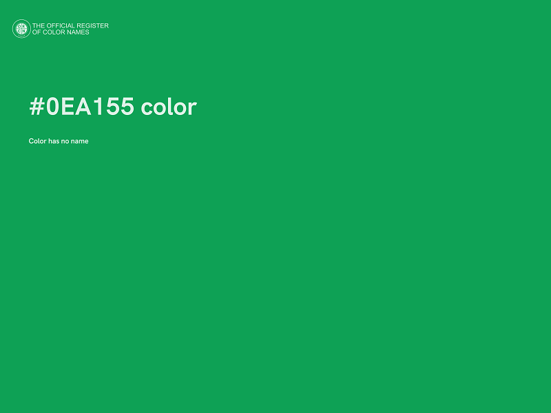 #0EA155 color image