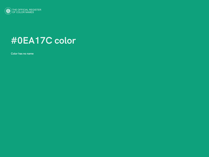 #0EA17C color image