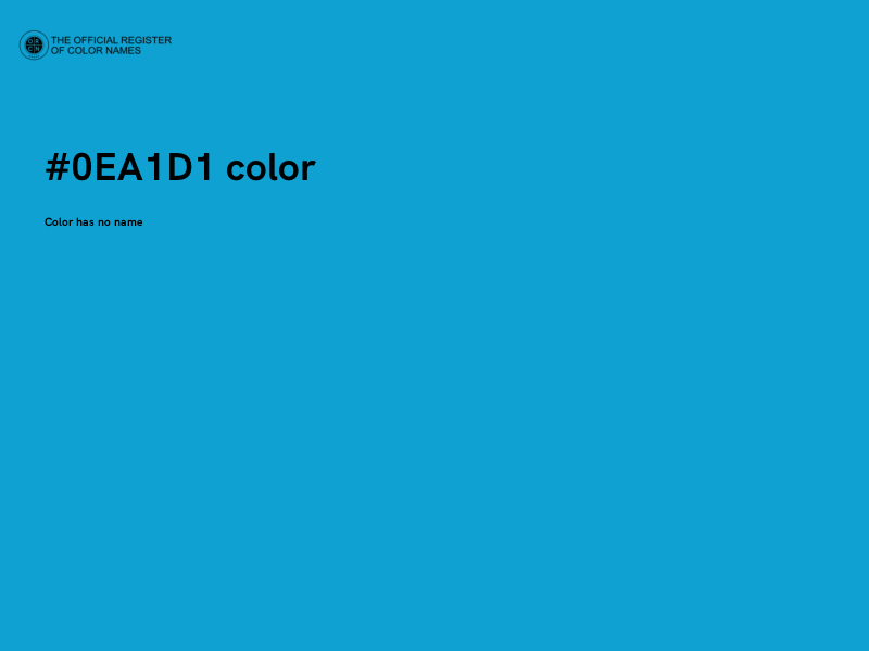 #0EA1D1 color image