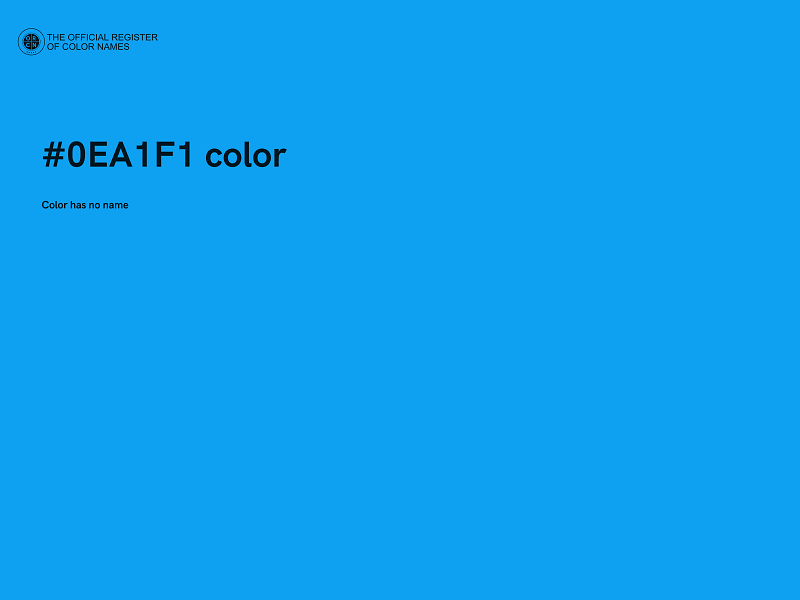 #0EA1F1 color image