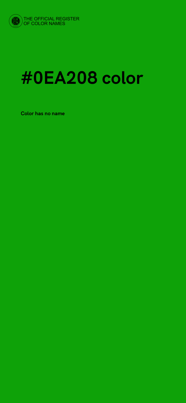 #0EA208 color image