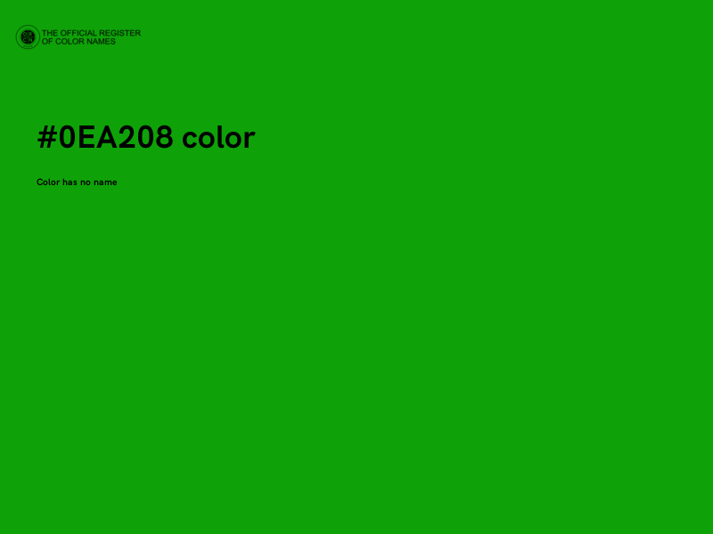 #0EA208 color image