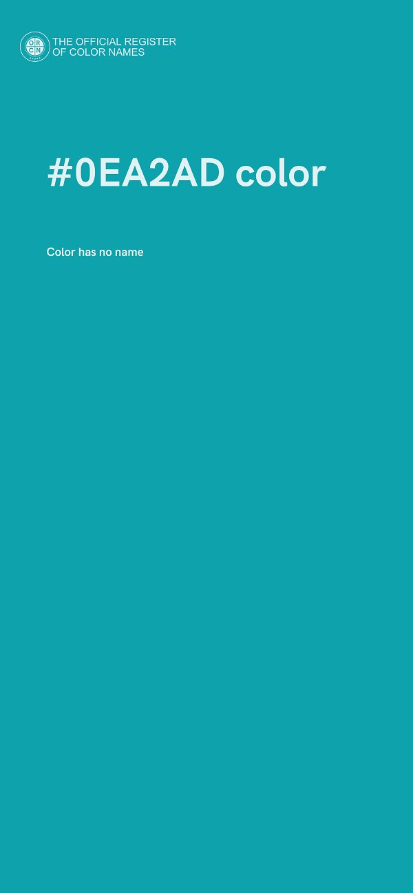 #0EA2AD color image
